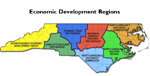 NC Regions Map